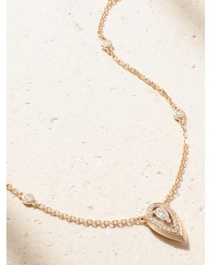 Messika Fiery Kette Aus 18 Karat Roségold Mit Diamanten - Natur