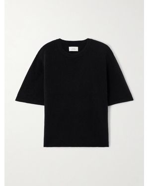 Loulou de Saison T-Shirt Aus Einer Wollmischung - Schwarz