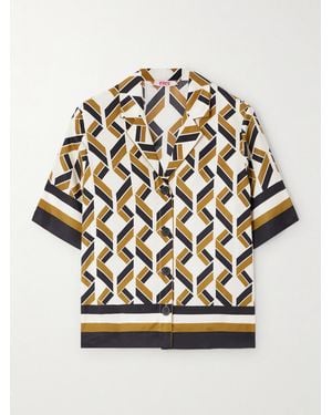 Eres Sonore Printed Silk-Twill Shirt - Multicolour