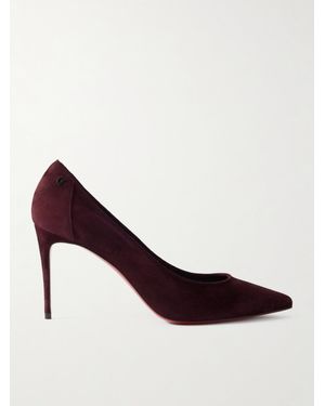 Christian Louboutin Sporty Kate 85 Pumps Aus Veloursleder - Rot