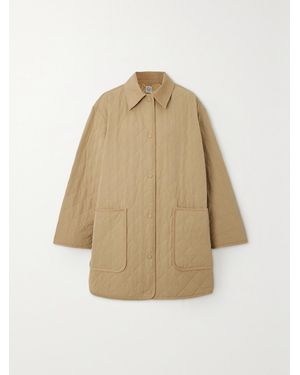 TOTEME Quilted Barn Jacket - Natural