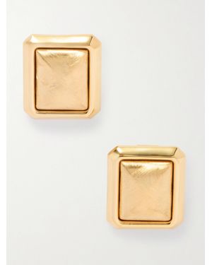 Jacquemus Les Pendants Carré Goldfarbene Ohrringe - Mettallic