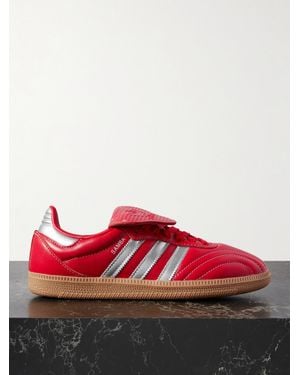 adidas Originals Samba Lt Leather Trainers - Red
