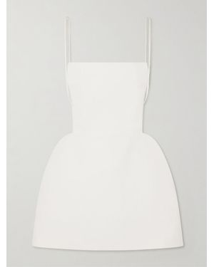 Calvin Klein Henrietta Woven Mini Dress - Natural