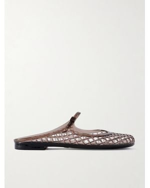 Tory Burch Mellow Mary-Jane-Slippers Gummi Mit Cut-Outs - Weiß