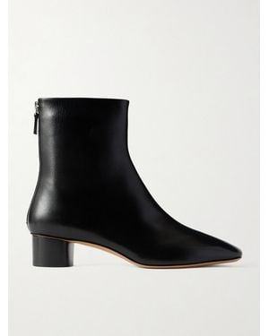 Le Monde Beryl Bottines En Cuir Carole - Noir
