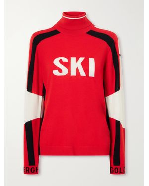 Goldbergh Sport Merino Wool Sweater - Red