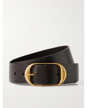 Nili Lotan Nili Leather Belt - Brown