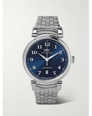 IWC Schaffhausen Da Vinci Automatic Stainless Steel Watch - Blau