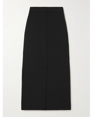 Max Mara Elea Midirock Aus Jersey - Schwarz