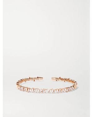 Suzanne Kalan Armspange Aus 18 Karat Roségold Mit Diamanten - Natur