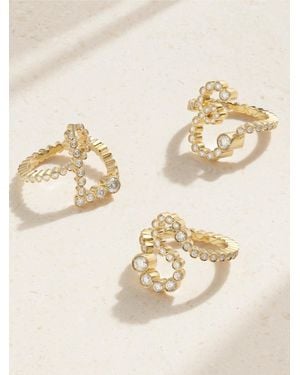 Sophie Bille Brahe Ensemble Letter 18-Karat Diamond Ring - Natural