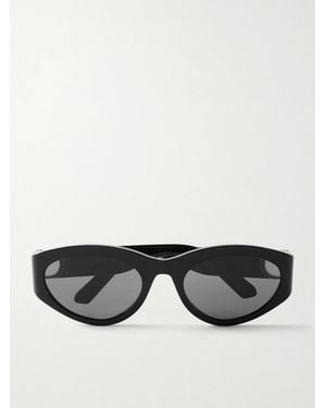 Dior 30Montaigne B7I Oval Sunglasses - Black