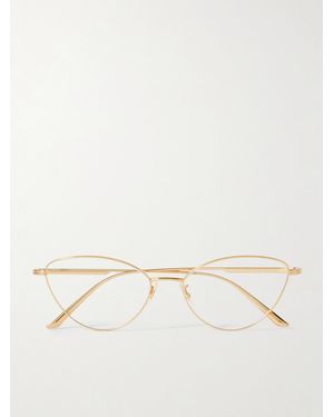 Oliver Peoples Khaite 1998Rx Cat-Eye-Tone Optical Glasses - Natural