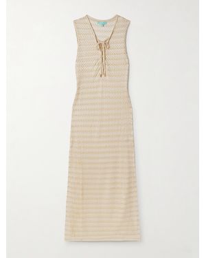 Melissa Odabash Maddie Gehäkeltes Maxikleid - Natur