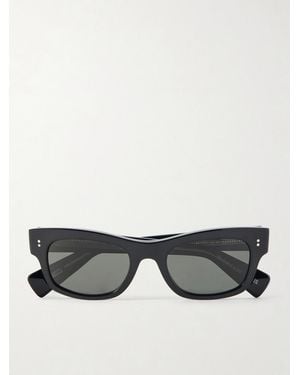 Oliver Peoples Sonia D-Frame Acetate Sunglasses - Grey