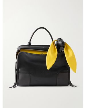 Loewe Amazona 180 Leather Tote - Black