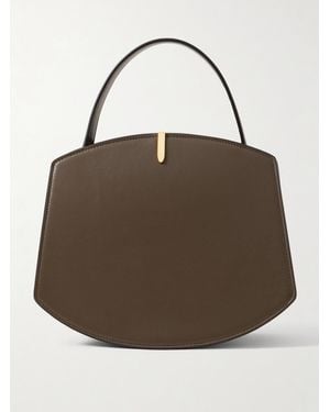 SAVETTE Sac À Main En Cuir Florence 25 - Marron