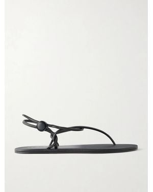 Jamie Haller The String Theory Leather Thong Sandals - Natural