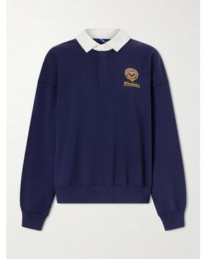 Polo Ralph Lauren Logo-Appliqué Cotton Sweatshirt - Blue