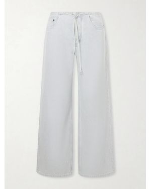 Still Here Cool Wide-Leg Jeans - White