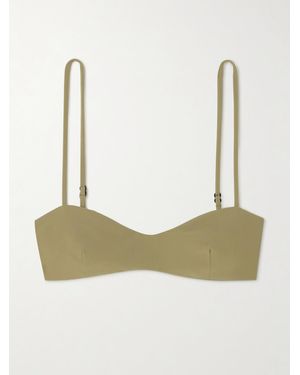 Faithfull the Brand Haut De Bikini En Tissu Recyclé Evora - Vert