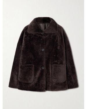 Arma Isabella Reversible Shearling Jacket - Black