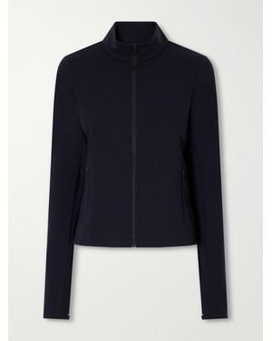 District Vision Zip-Up Stretch-Jersey Jacket - Blue