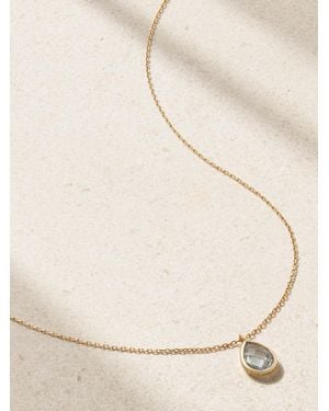 Mateo 14-Karat Topaz Necklace - Natural