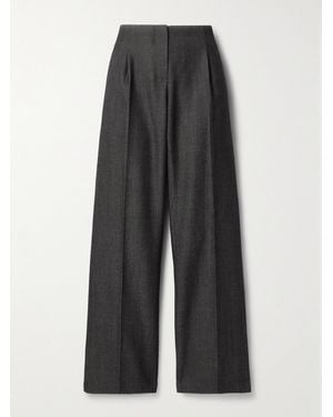 Christopher Esber Redux Hose Mit Geradem Bein Aus Woll-Twill Mit Falten - Grau