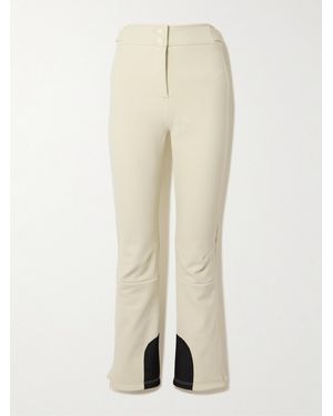 CORDOVA Saint Moritz Stretch Tech-Jersey Flared Ski Pants - Natural