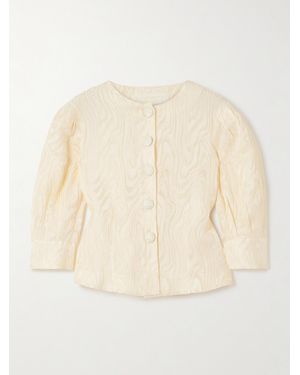 D'Estree Jasper Fil Coupé Jacket - Natural