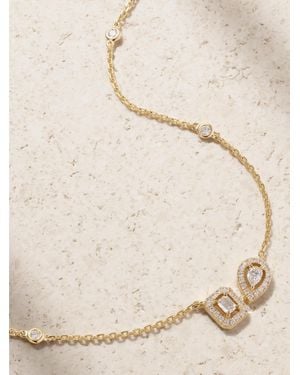 Messika My Twin 18-Karat Diamond Necklace - Natural