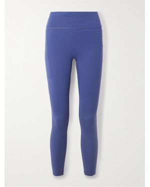 On Shoes Performance 7/8 Leggings Aus Recyceltem Jersey - Blau