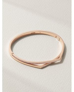 Repossi Antifer 18-Karat Rose Diamond Bracelet - Natural