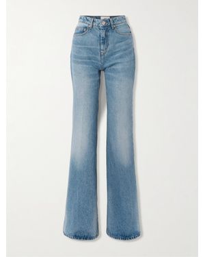 Ami Paris High-Rise Flared Jeans - Blue