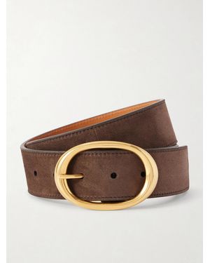 Twp Suede Belt - Brown