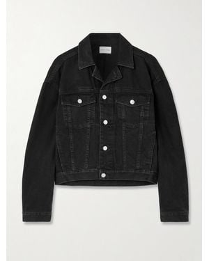 Loulou de Saison Dave Jeansjacke - Schwarz