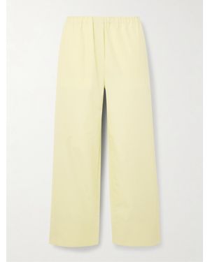 TOTEME Twisted Seam Boxer Hose Aus Biobaumwolle - Gelb