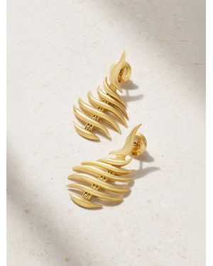 Fernando Jorge Flame Mini 18-Karat Earrings - Metallic
