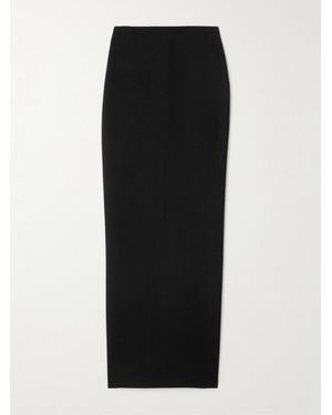 Monot Crepe Maxi Skirt - Black
