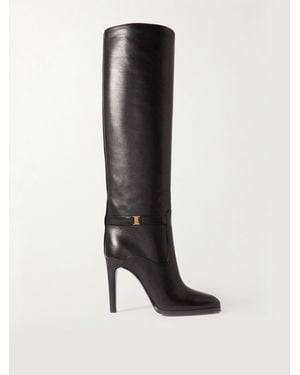 Saint Laurent Diane Boots - Black