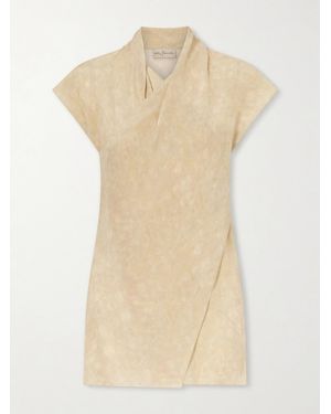 Cortana Cassiopea Silk-Crepe Blouse - Natural