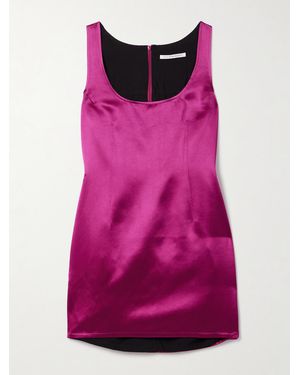 Maria McManus Crepe De Chine Mini Dress - Pink