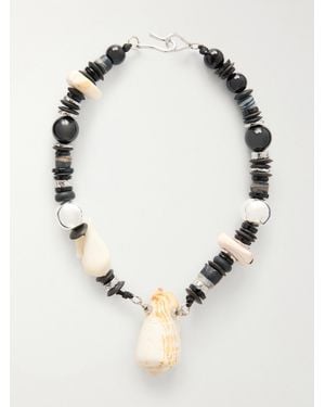 Tohum Design Samsara, Onyx And Seashell Necklace - Natural