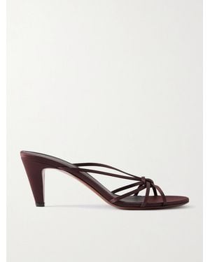 Neous Motha Satin Sandals - Natural