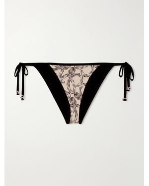 Loewe Paula's Ibiza Printed Bikini Briefs - Schwarz