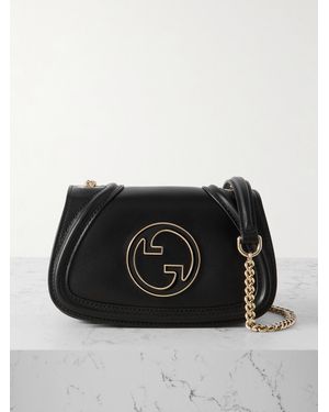 Gucci Blondie Leather Shoulder Bag - Black