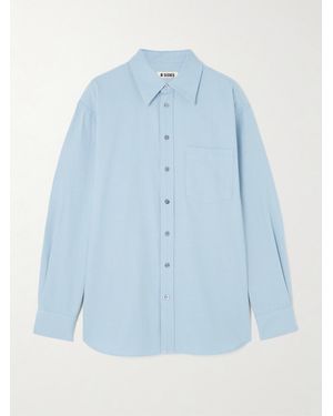 B Sides Ramona Cotton-Flannel Shirt - Blue