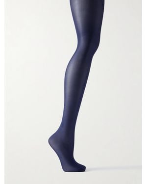 Wolford Neon 40 Denier Tights - Blue
